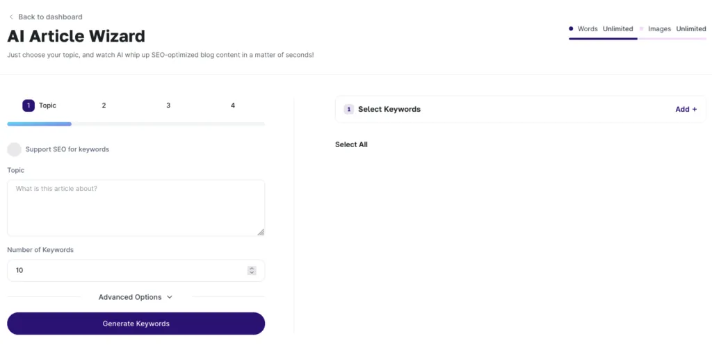 AI Article Wizard