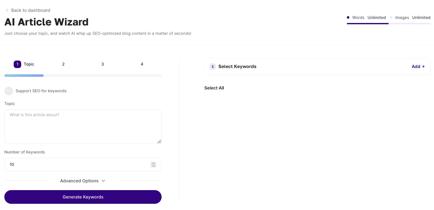 AI Article Wizard